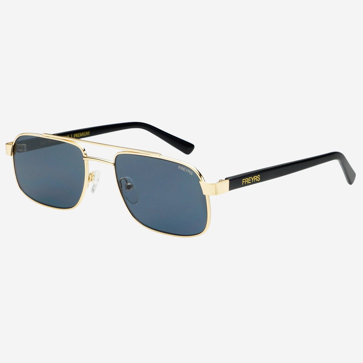 Vesper Unisex Aviator Sunglasses : Gold / Gray