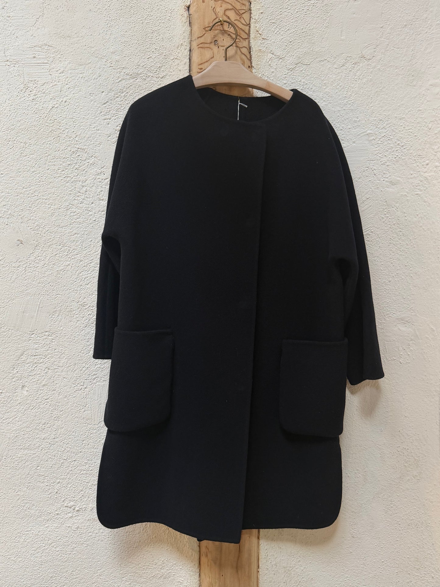 Sofie D’Hoore Dark Blue Wool Coat