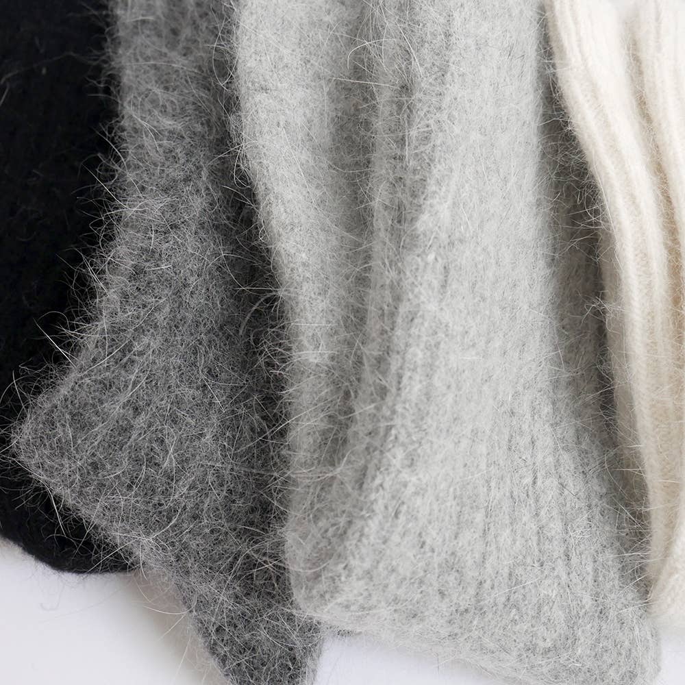 Super Soft Wool Socks - Grey