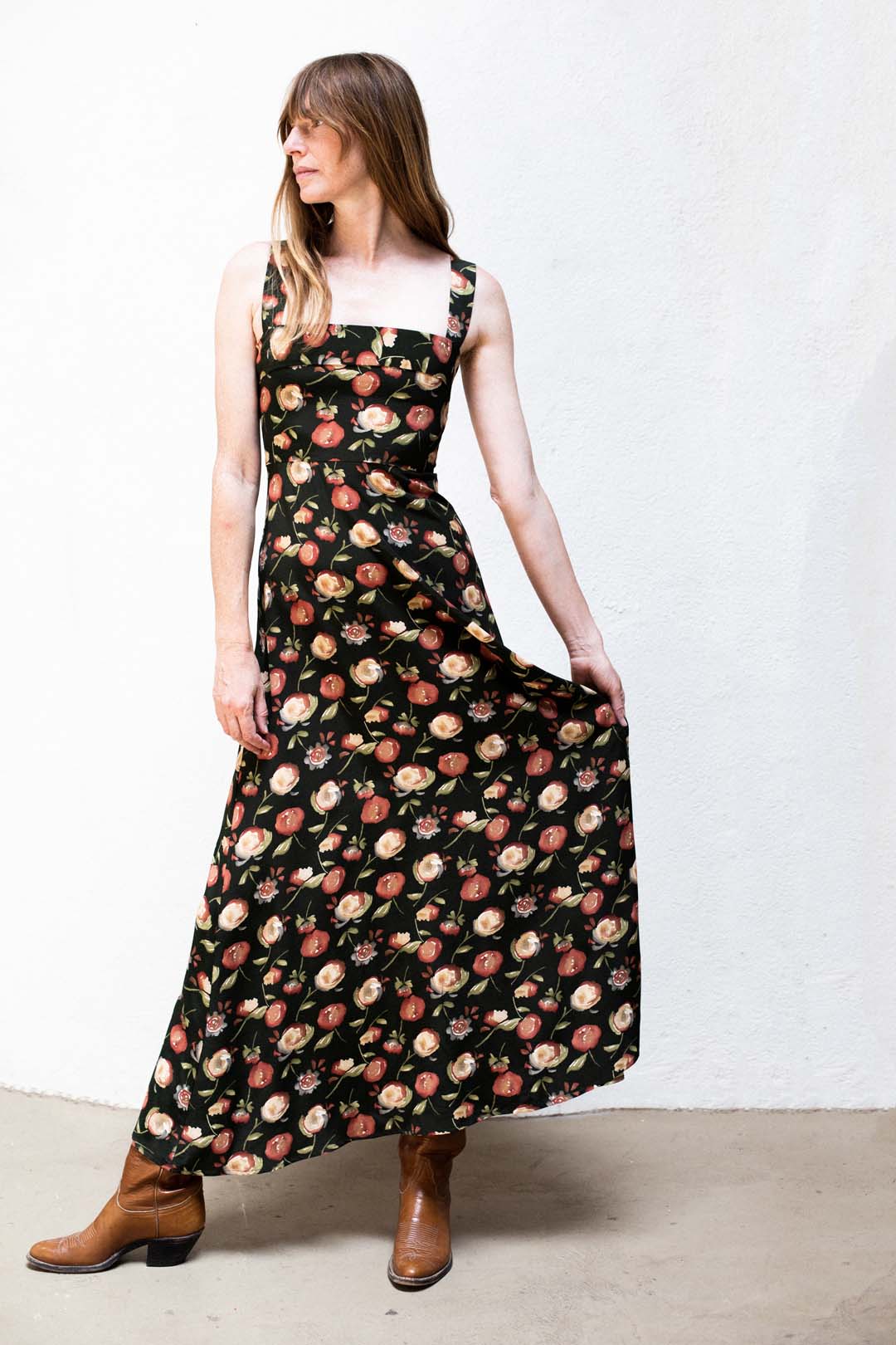 Lindsey Thornburg Lorraina Dress Moss Rose