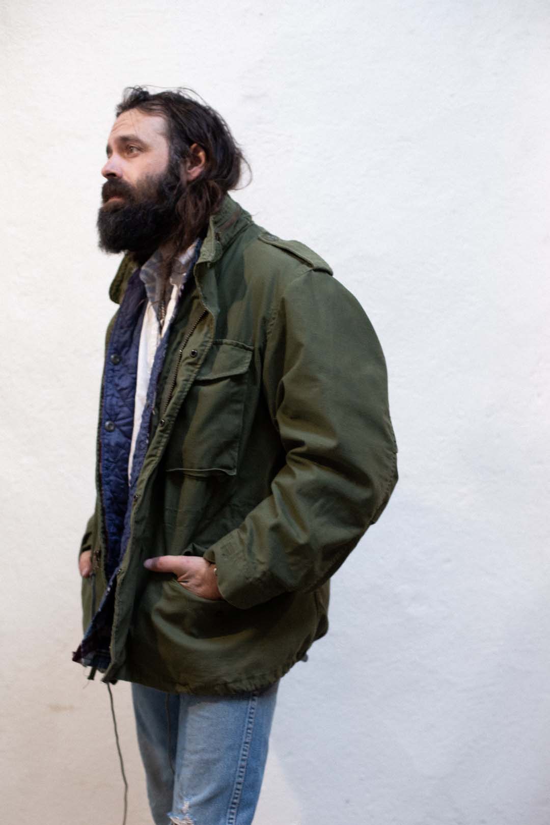 Vintage Military Lieutenant Dan Jacket