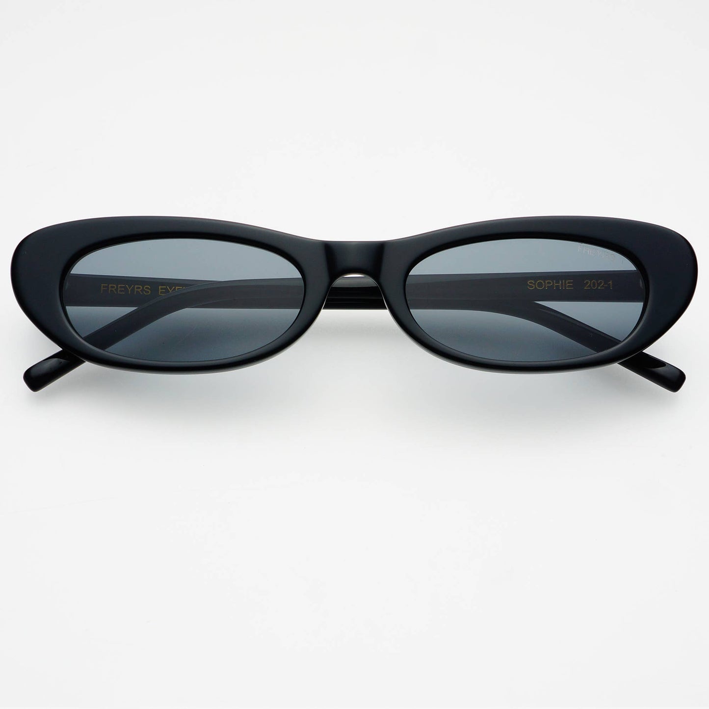 Sophie Acetate Cat Eye Womens Sunglasses  : Black