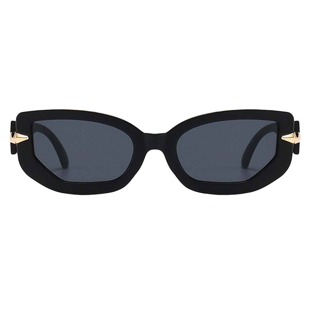 Elle Polarized Sunglasses: Cream