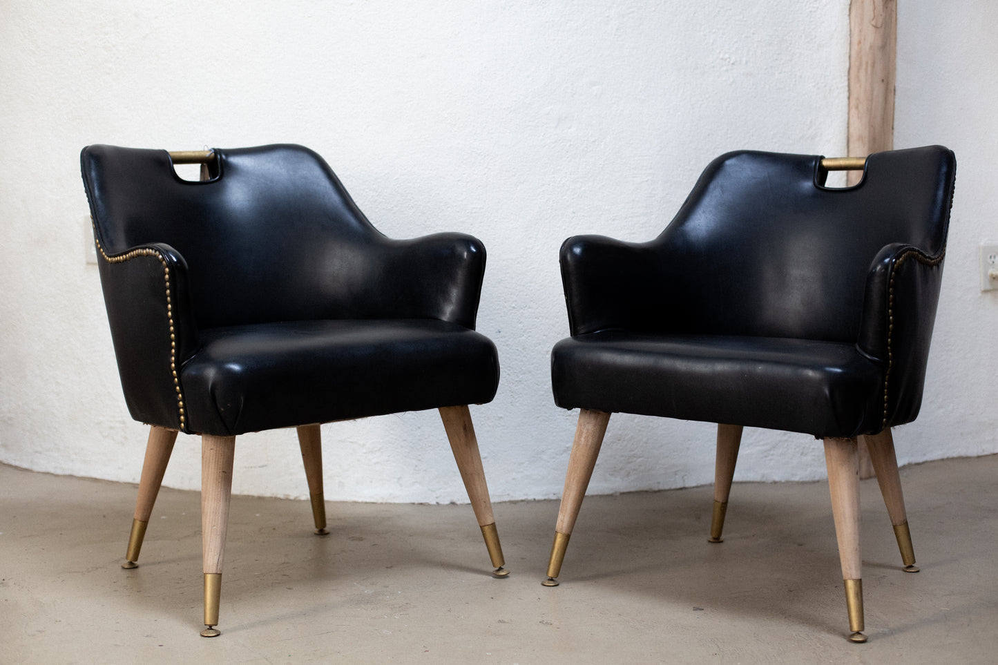 Mid Century Modern Arm Chairs - SET