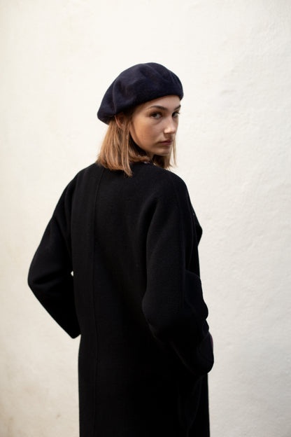 Sofie D’Hoore Dark Blue Wool Coat