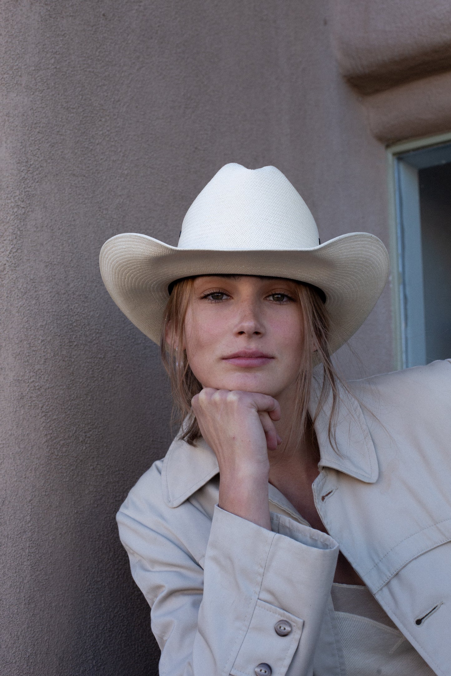White Wrangler Cowboy Hat