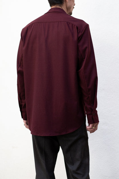 Casual Blouse Burgundy