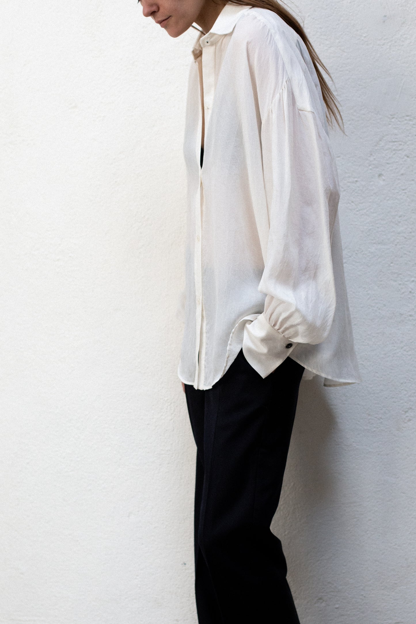 Femme Arc Blouse White