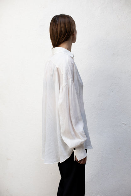 Femme Arc Blouse White