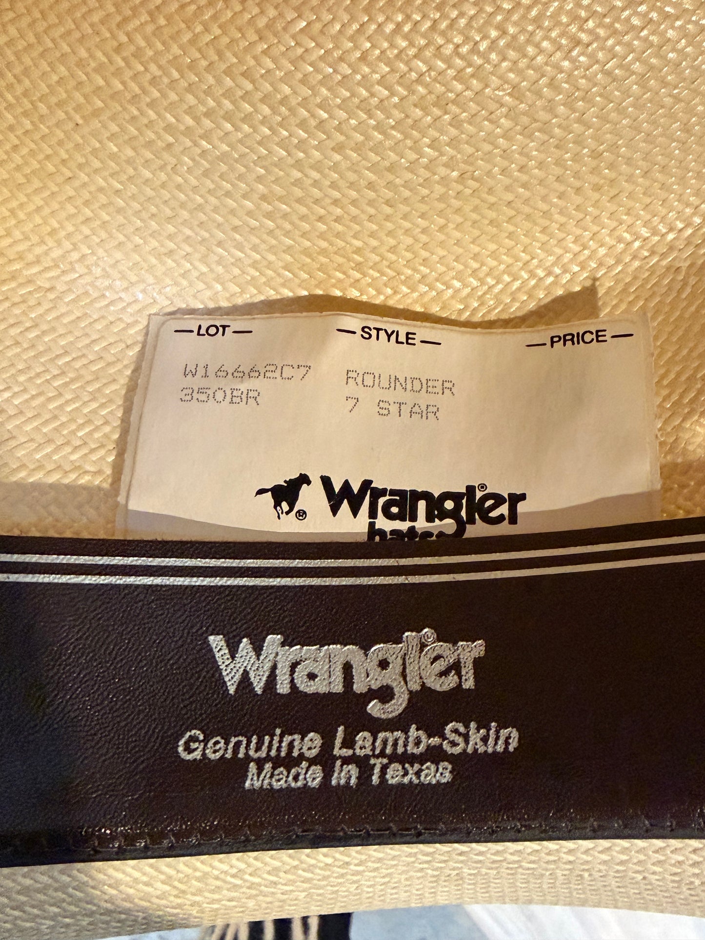 White Wrangler Cowboy Hat