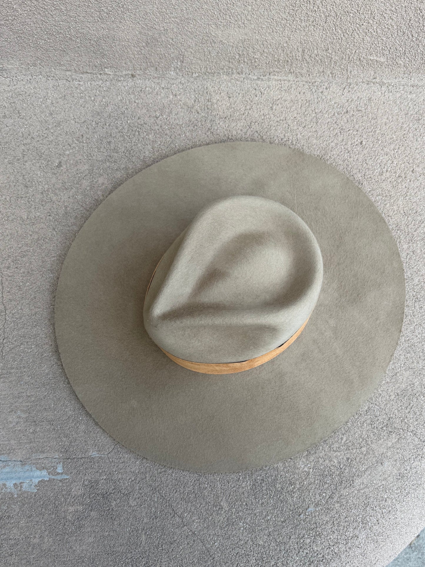 Brown wool Janessa Leone hat