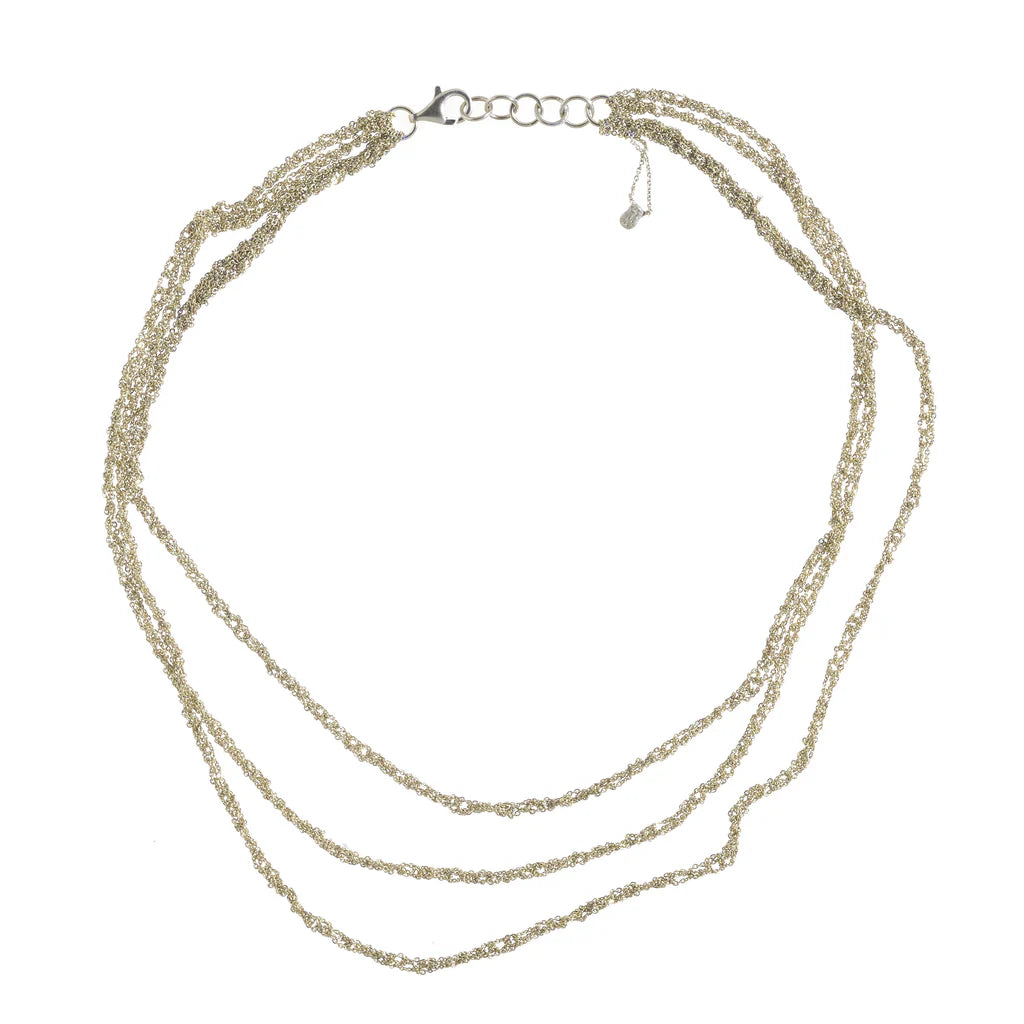 Ariel DePinto 3-Tiered Simple Necklace
