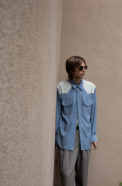 Chambrey Blue Shirt