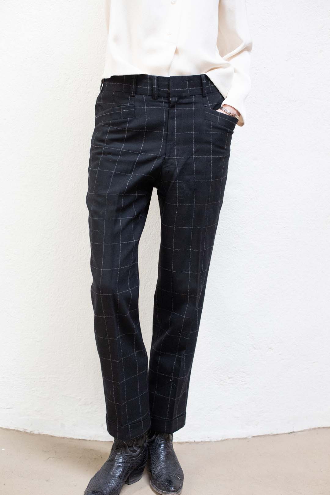 Custom Made Vintage Wool Suit with Pants