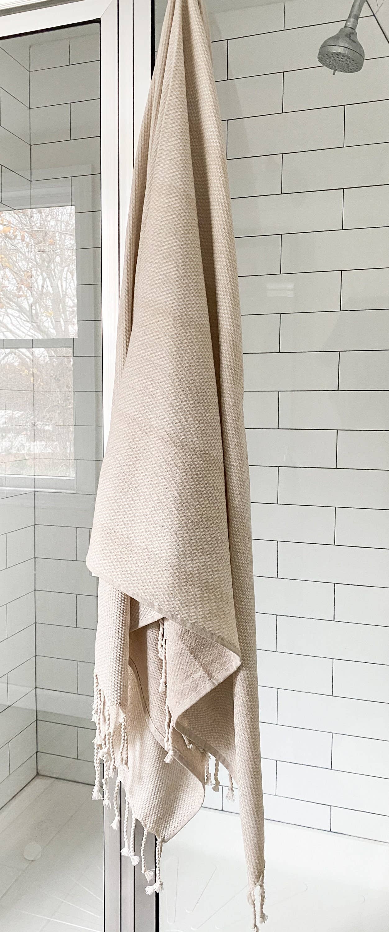 Organic Non Dyed Turkish Cotton Towel