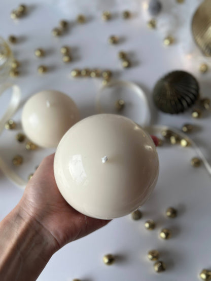 Modern Ball | Spring Candles | Easter Decor: Small