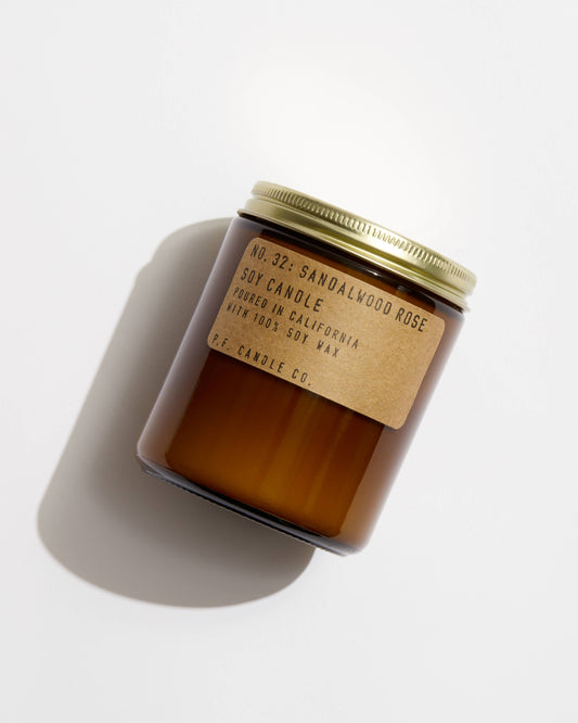 Sandalwood Rose - 7.2 oz Standard Soy Candle: 7.2 oz